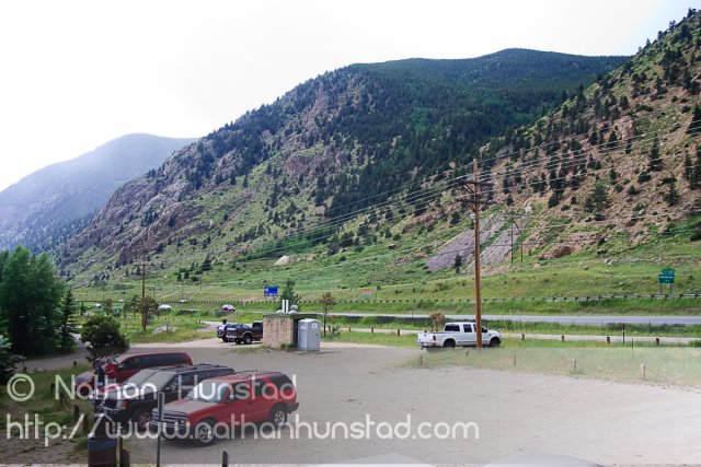 The mountains at Georgetown, CO